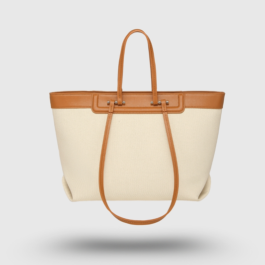 CLASSIC HAZEL OFF WHITE TOTE BAG