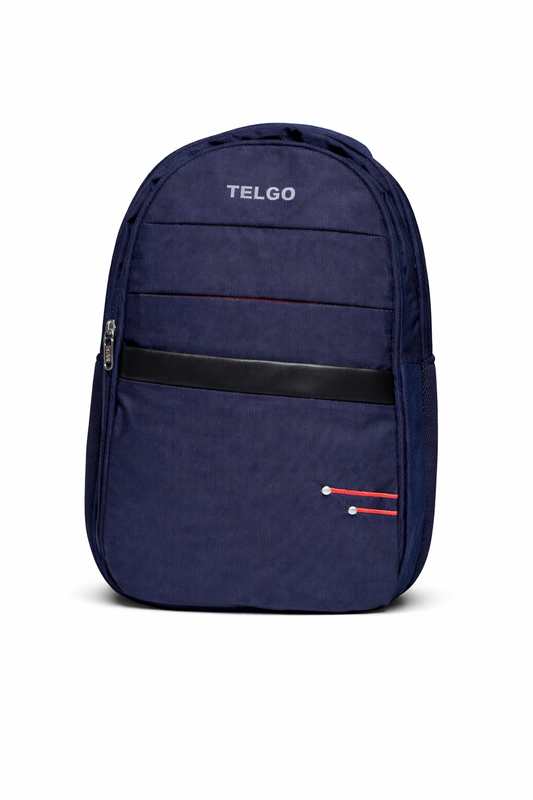 Telgo Stylish Navy Blue Backpack for Men & Women