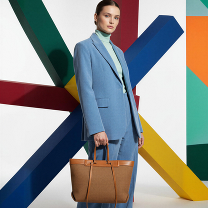 CLASSIC HAZEL YELLOW TOTE BAG