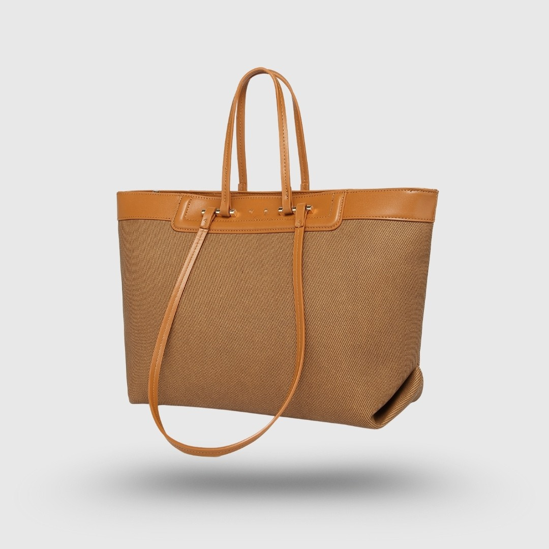 CLASSIC HAZEL YELLOW TOTE BAG