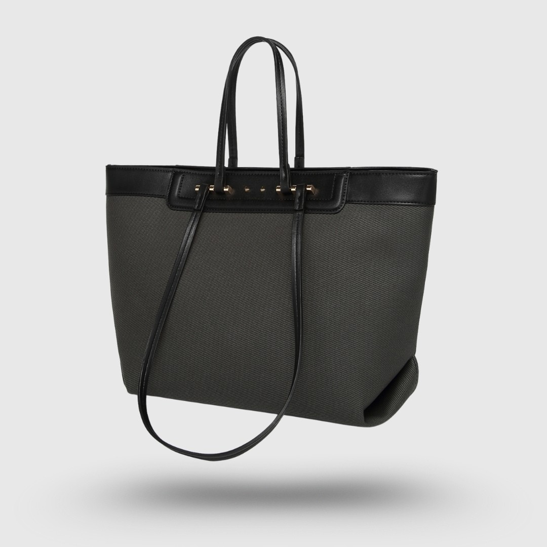 CLASSIC HAZEL BLACK TOTE BAG
