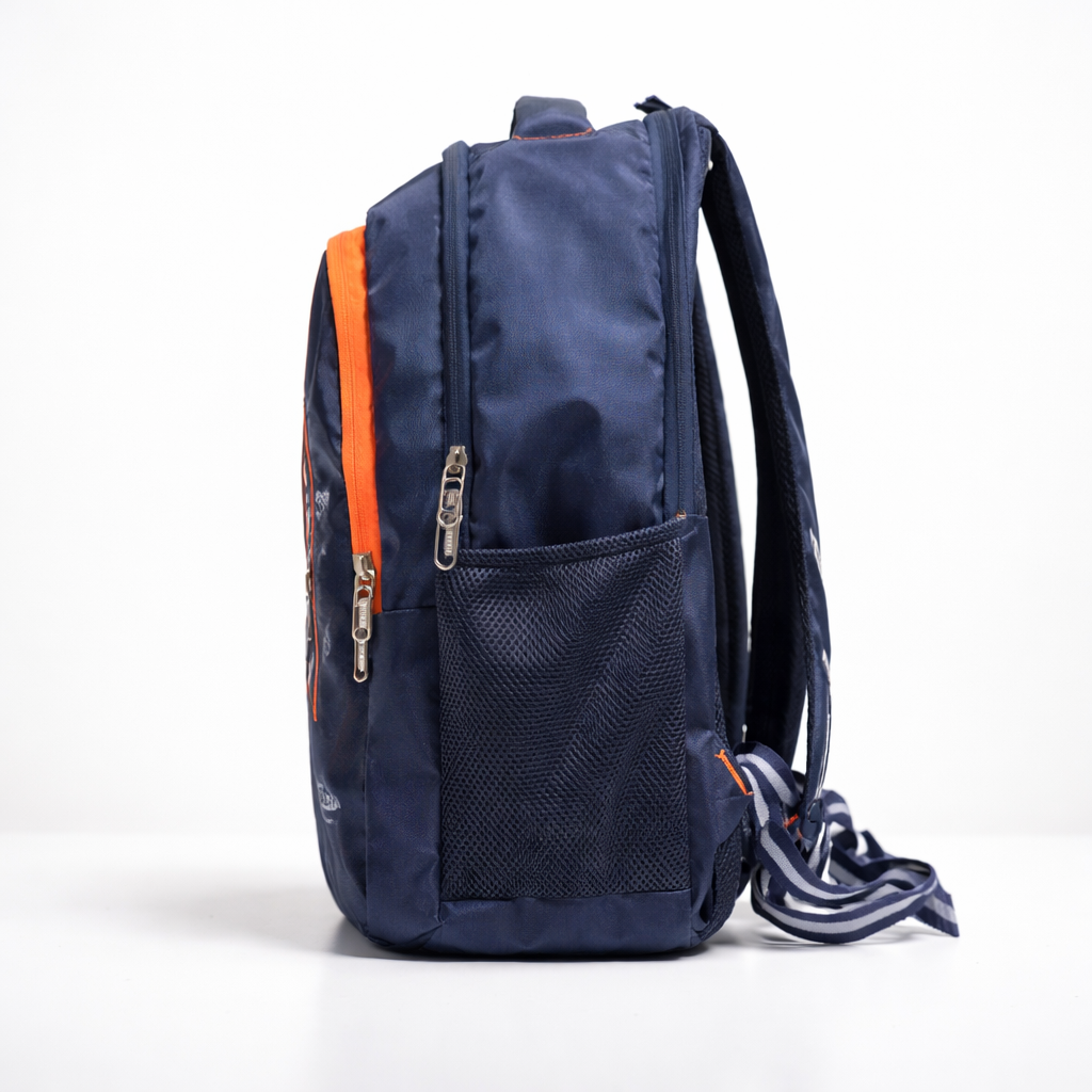 Trendy Telgo Stylish Navy Blue Printed Backpack