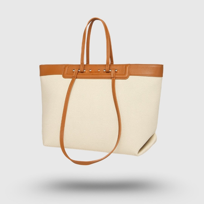 CLASSIC HAZEL OFF WHITE TOTE BAG