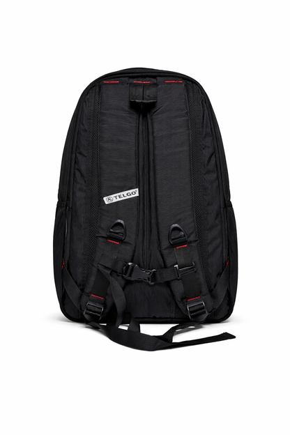 Telgo Stylish Black Backpack for Men & Women