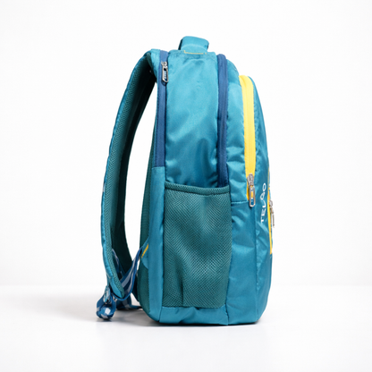 Trendy Telgo Stylish Sky Blue Printed Backpack