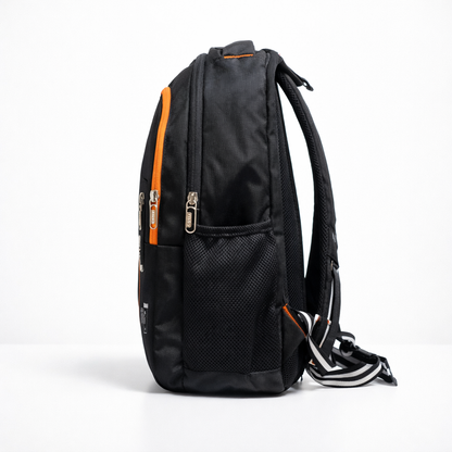 Trendy Telgo Stylish Orange Printed Backpack