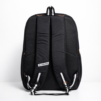 TELGO Multipurpose Black Backpack for Office, School & Travel