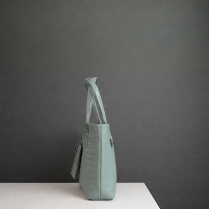 Soft Green Elegant Shoulder Bag